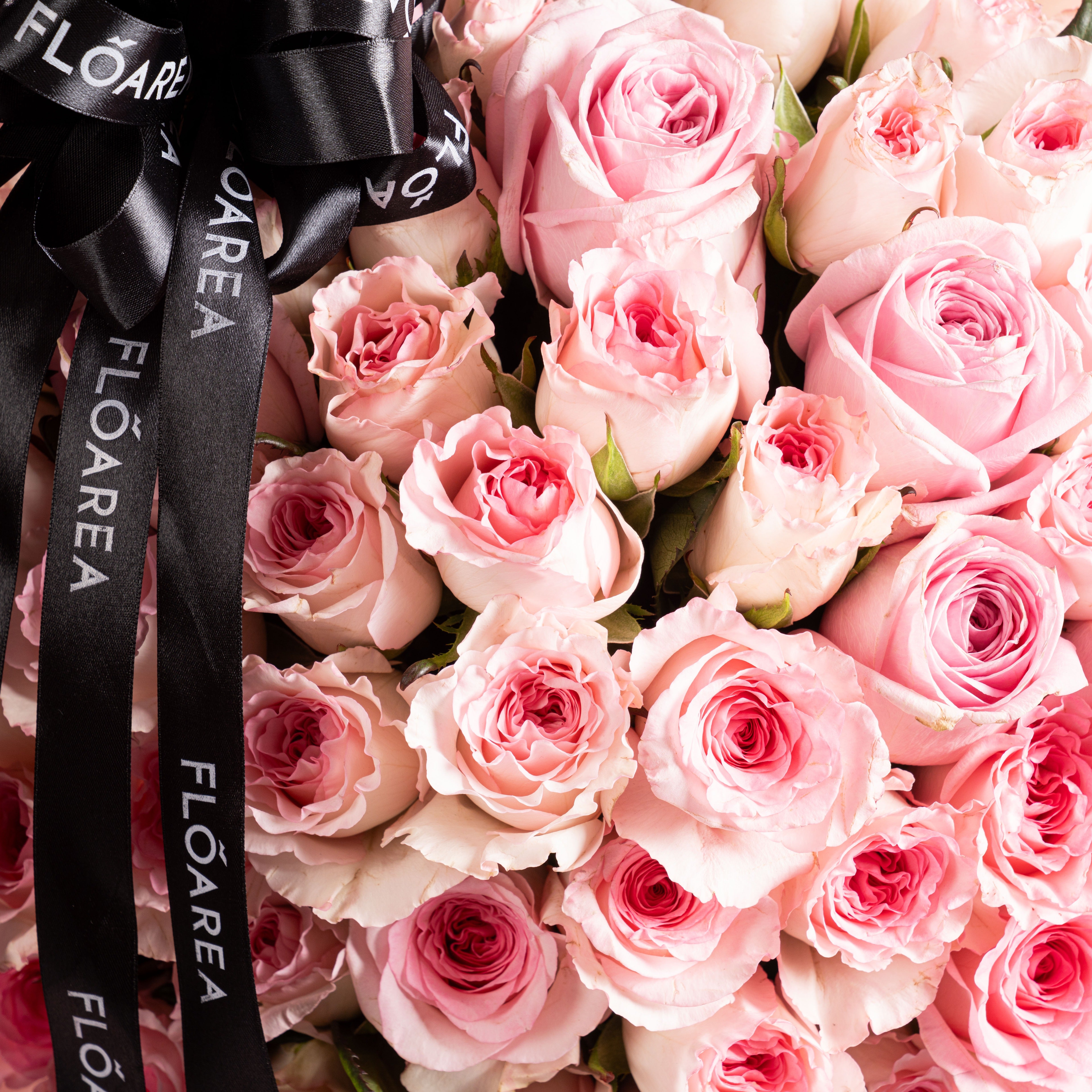180 Pink Roses Grand Basket