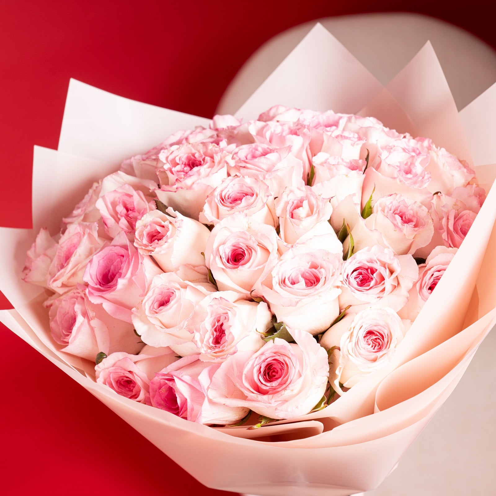 30 Pink Roses Bouquet