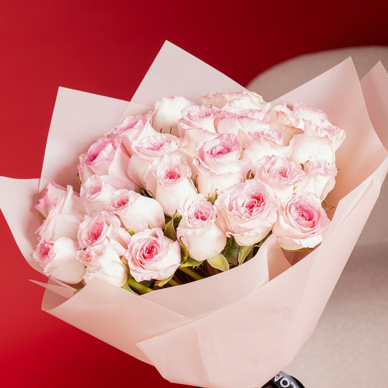 50 Pink Roses Bouquet