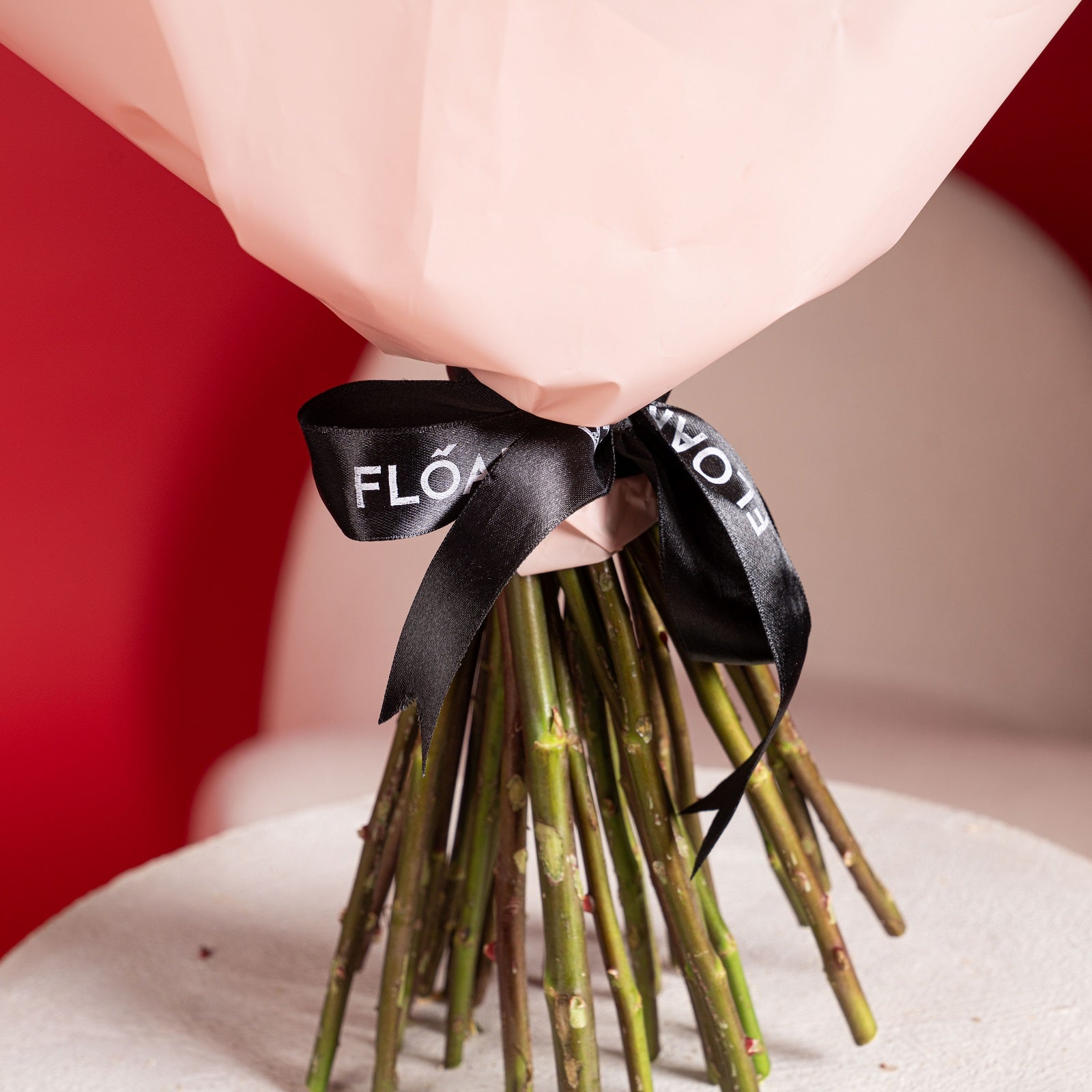 50 Pink Roses Bouquet