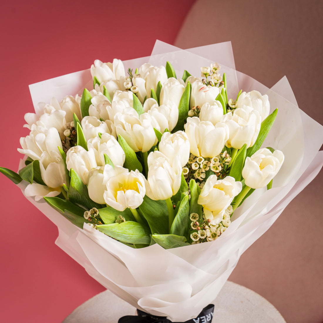 Ivory Tulip Bouquet