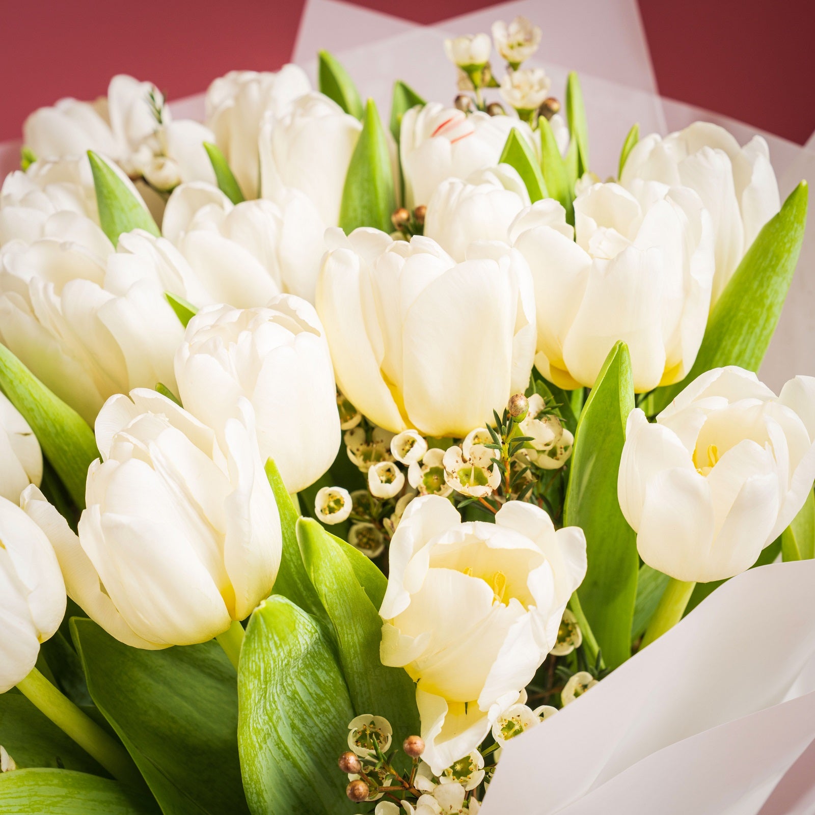 Ivory Tulip Bouquet