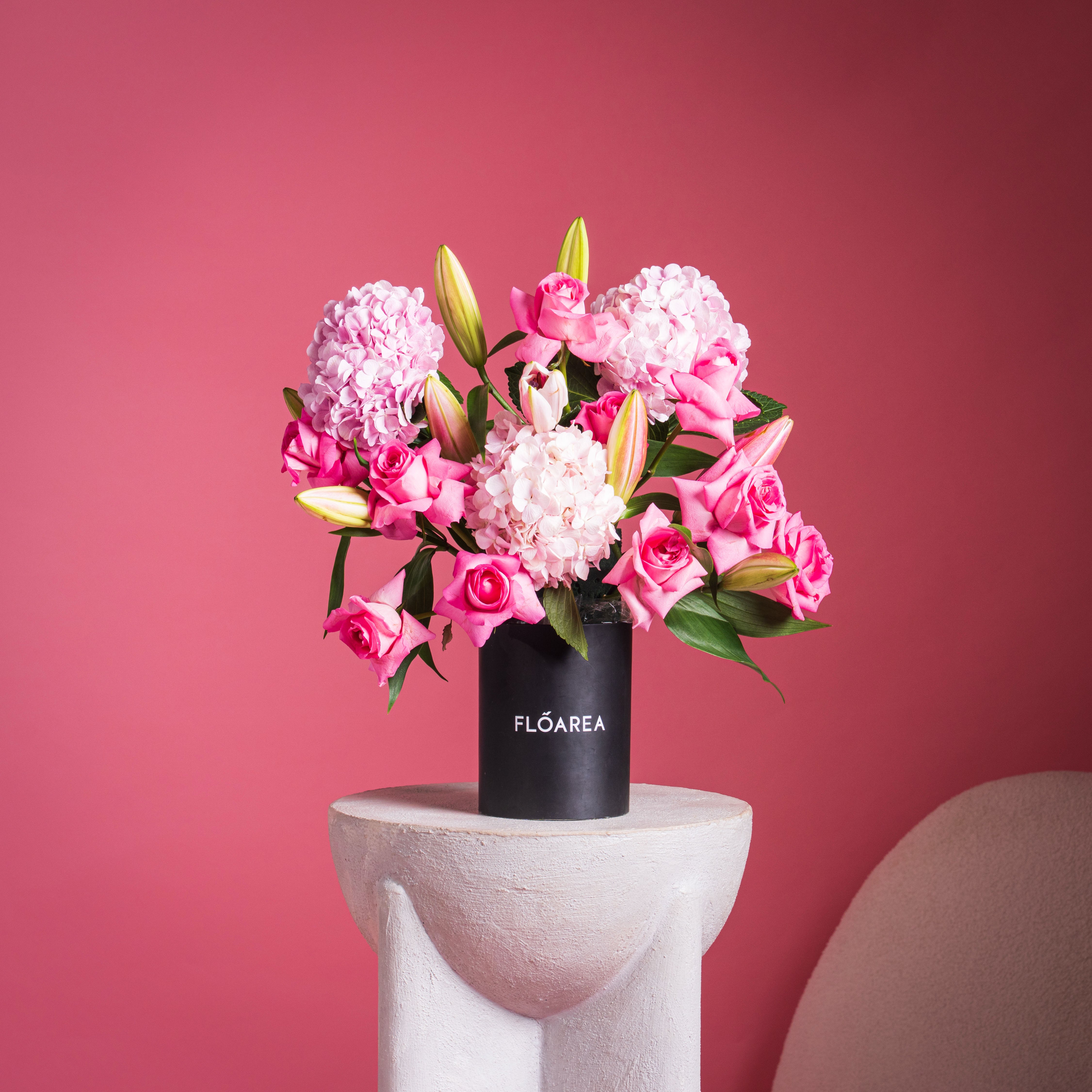Small Cylender Pink Reverie