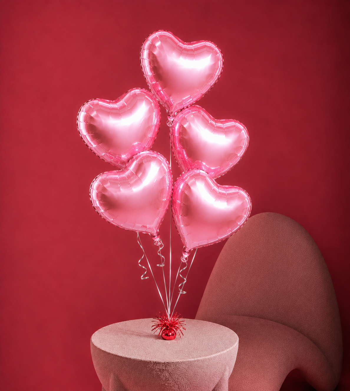 5 Heart Shape Balloon