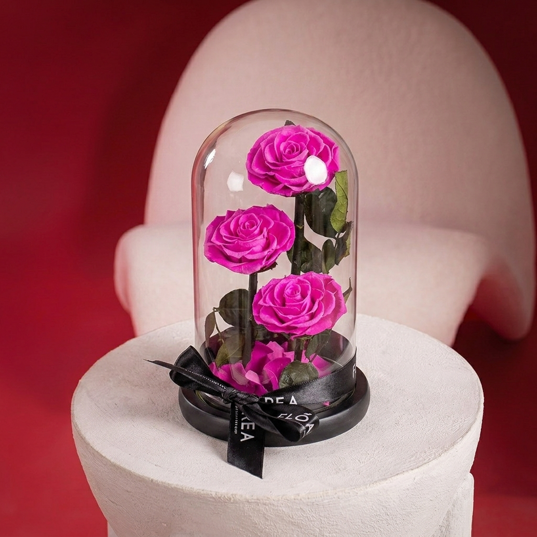 Large Purple Forever Rose - 1