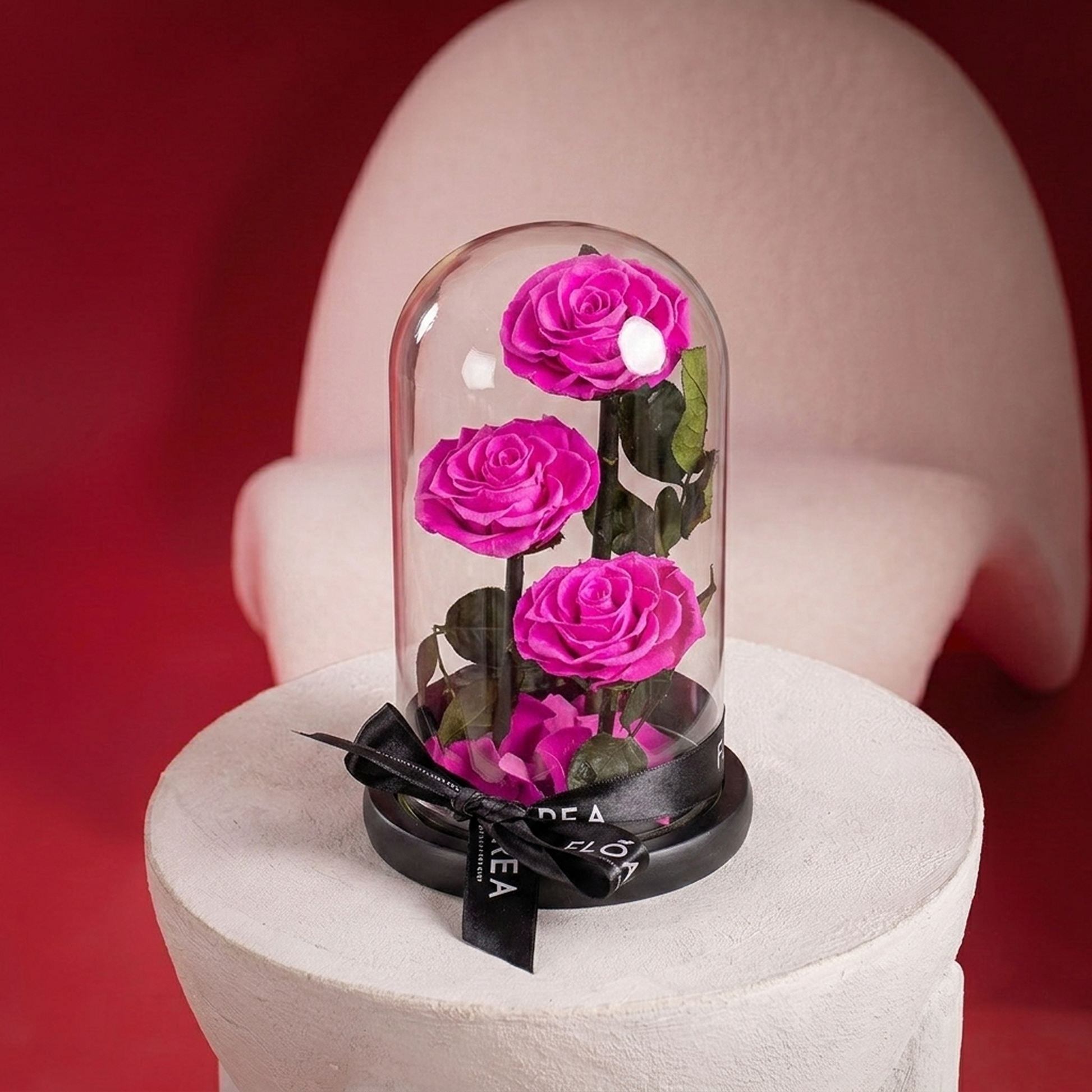 Large Purple Forever Rose - 1
