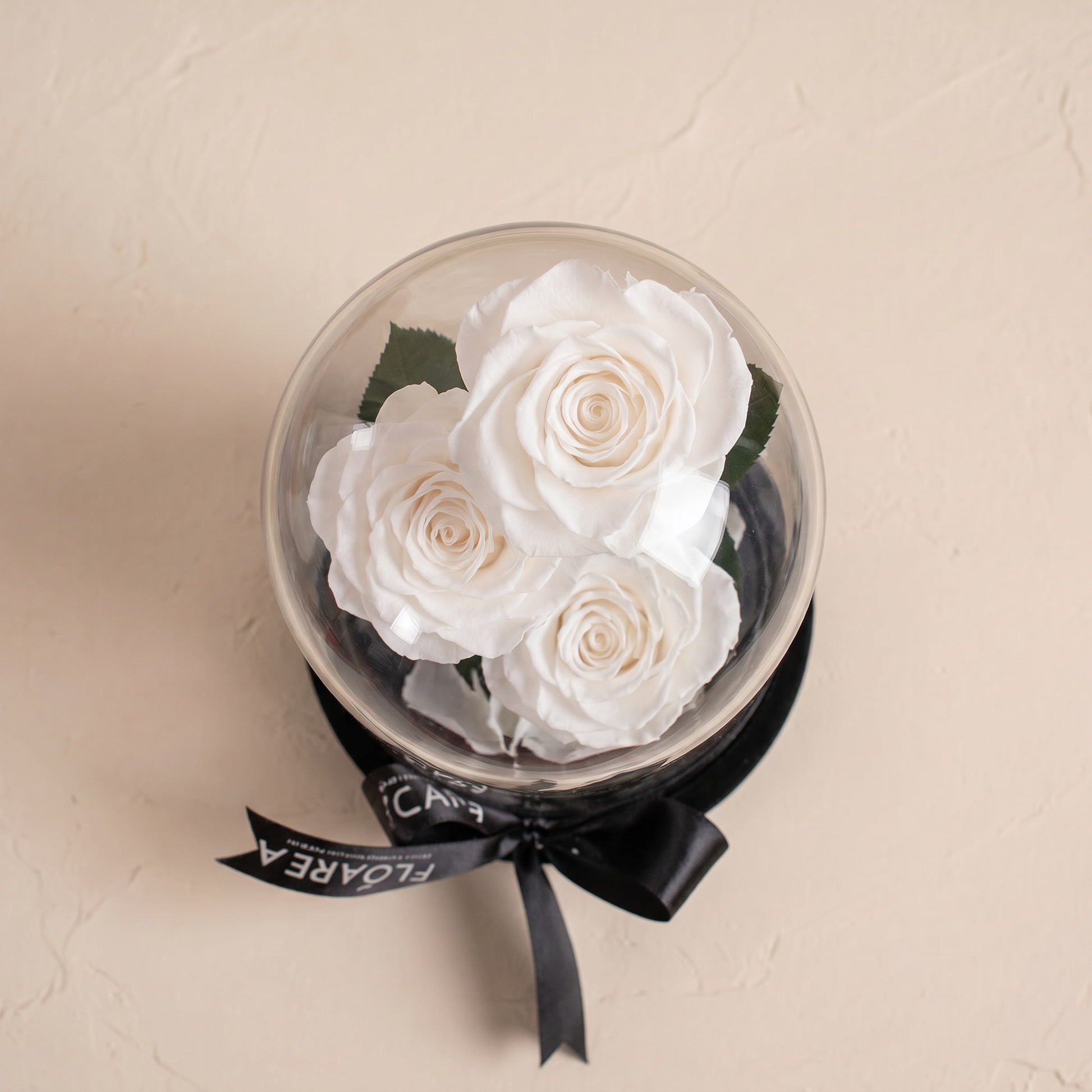Medium White Forever Rose - 3