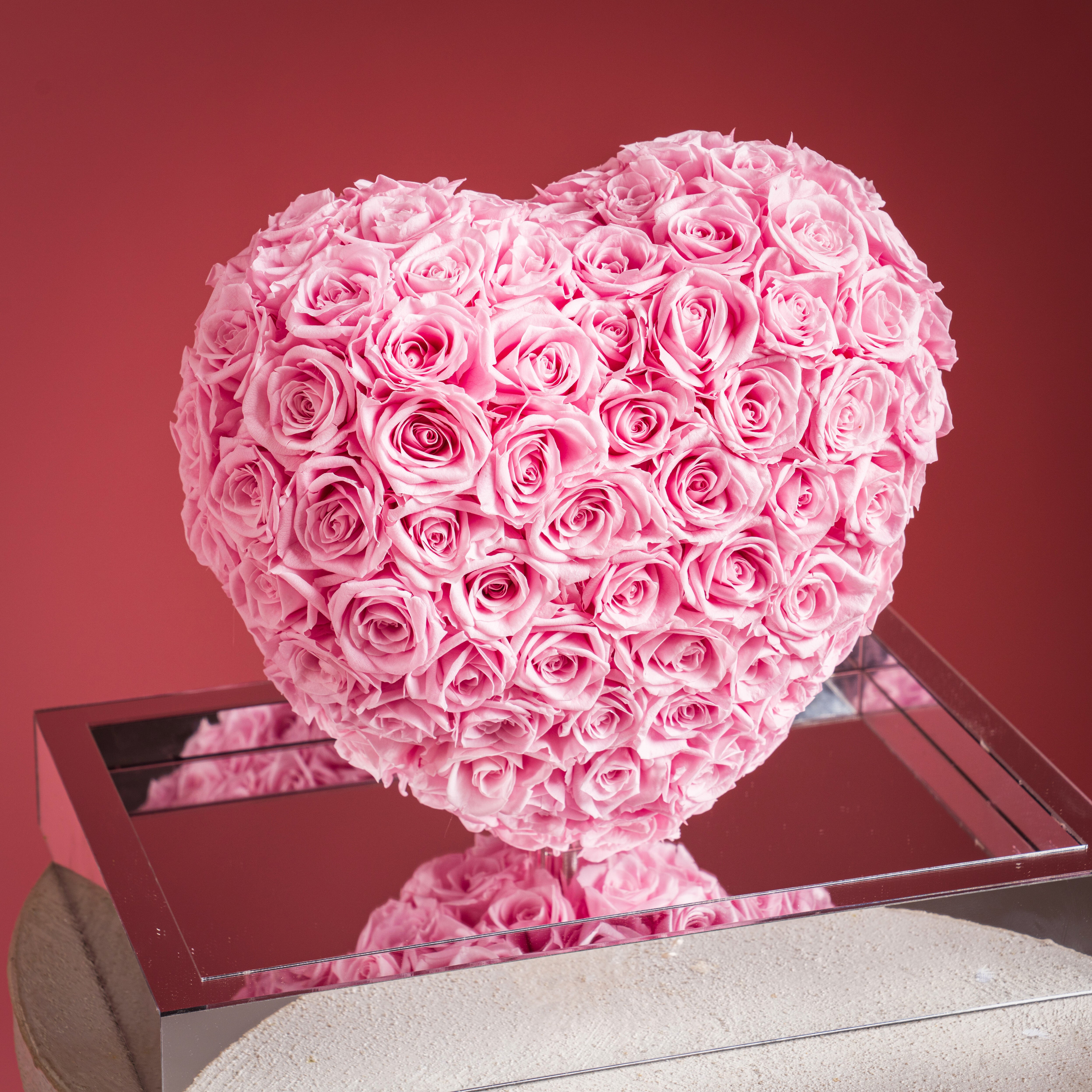 Forever Rose 360 Heart