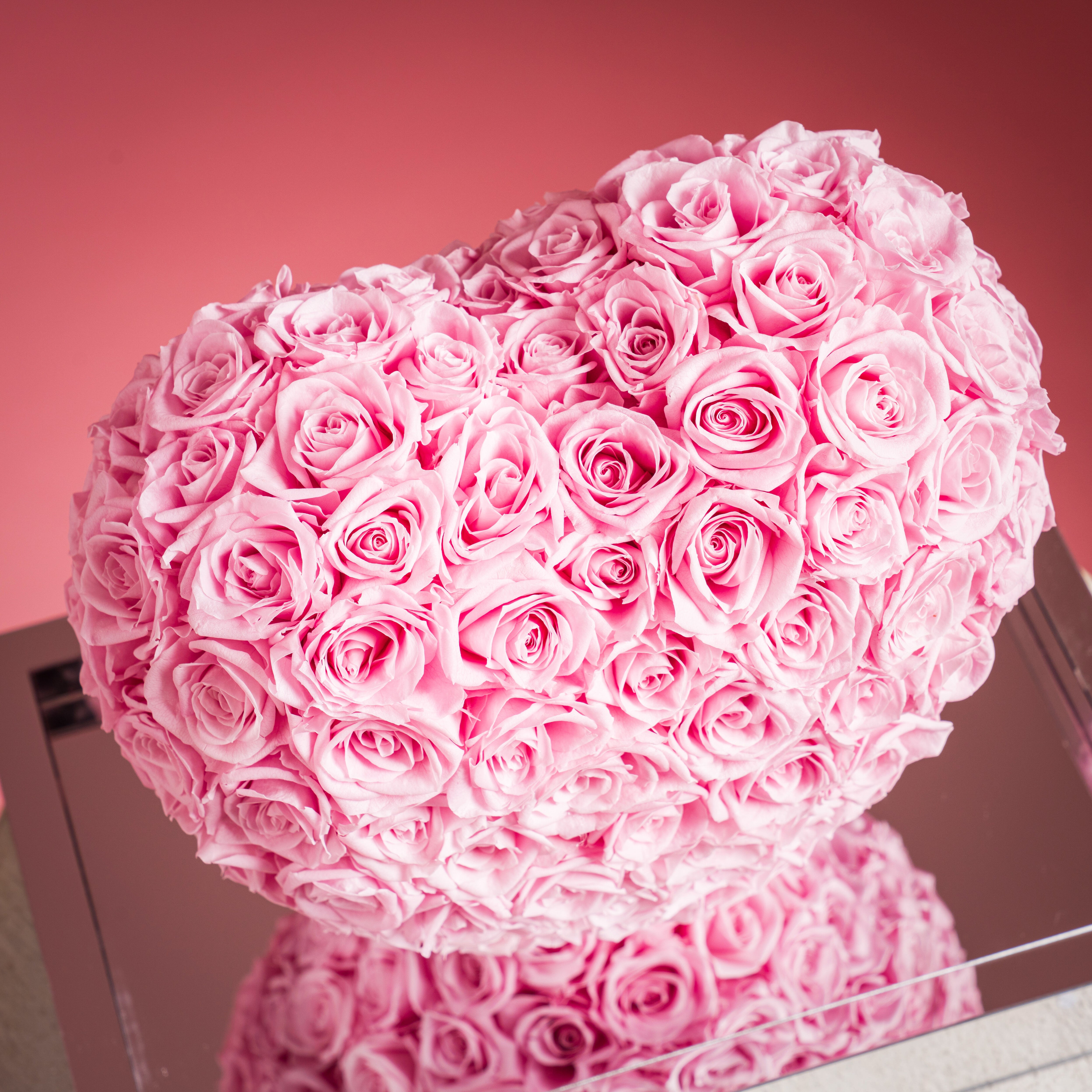 Forever Rose 360 Heart