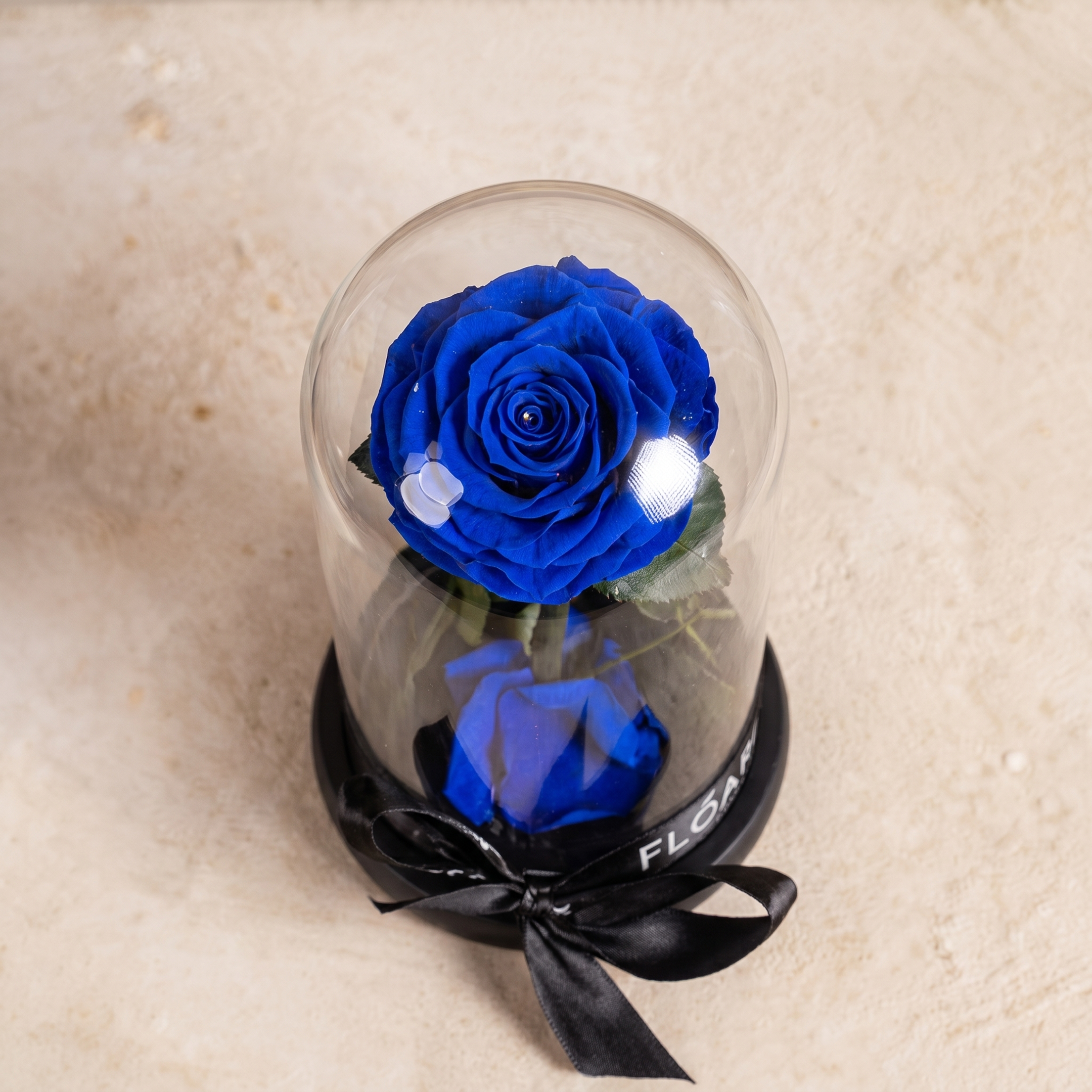 Small Blue Forever Rose - 3